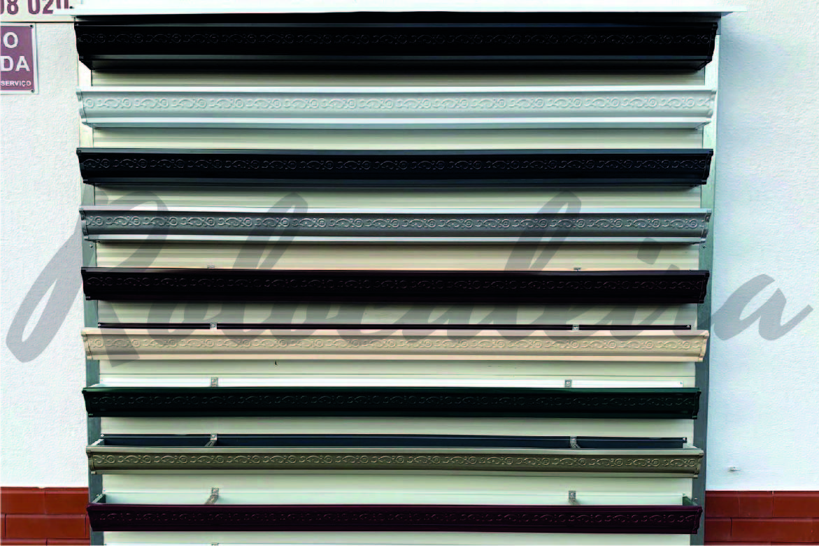 Mostruário Caleiras - Cores